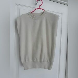 Zara girls  Crewneck Sleeveless Sweater- girls 7